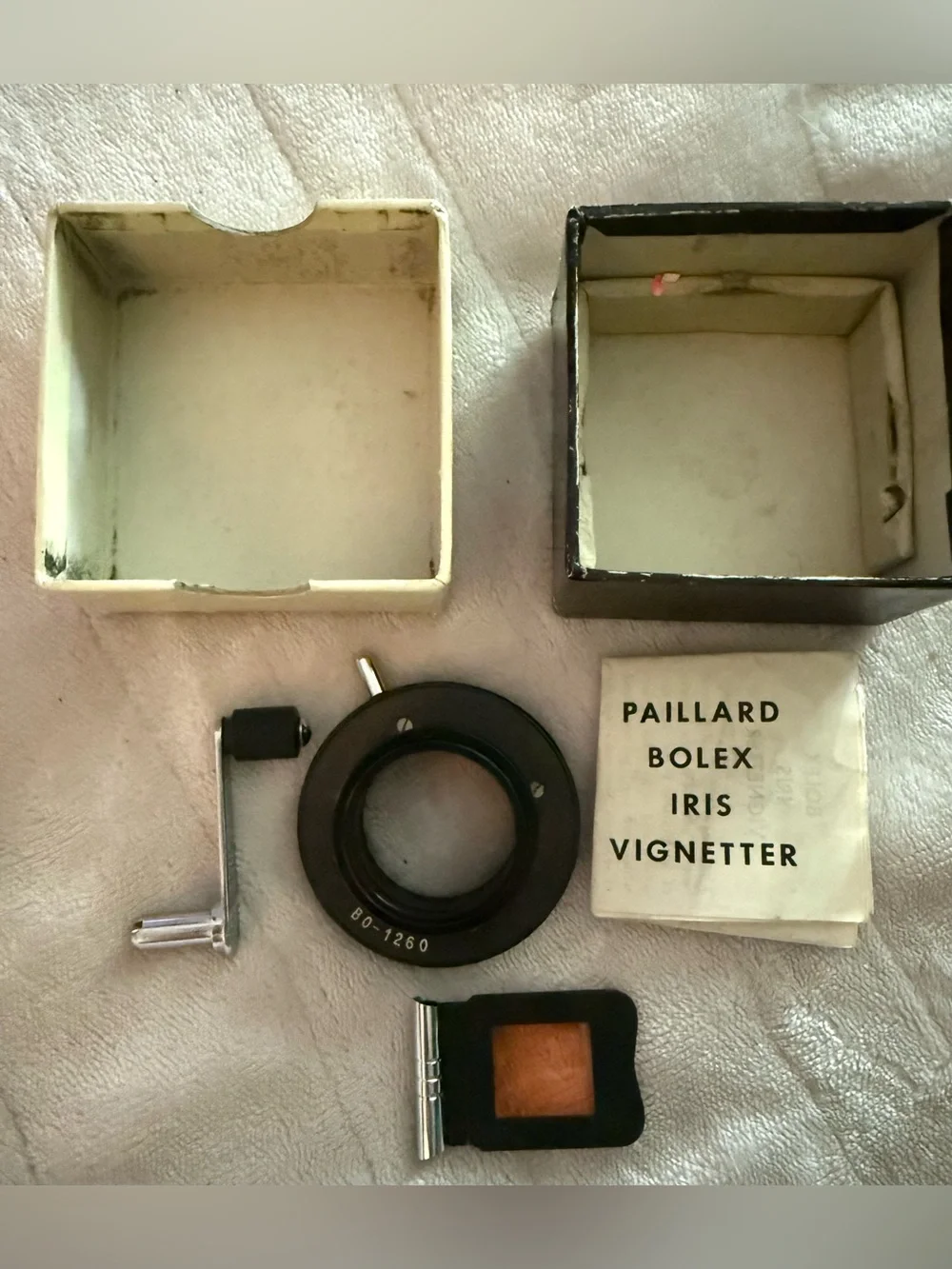 3 VTG BOLEX Movie Camera Accessories/Parts